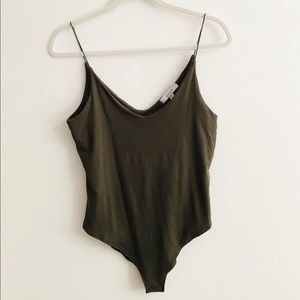 Olive green Gaze bodysuit